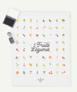 Affiche mes premiers fruits et légumes