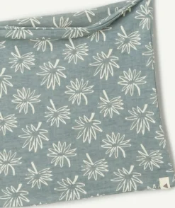 Bandana bébé garçon imprimé fleuri