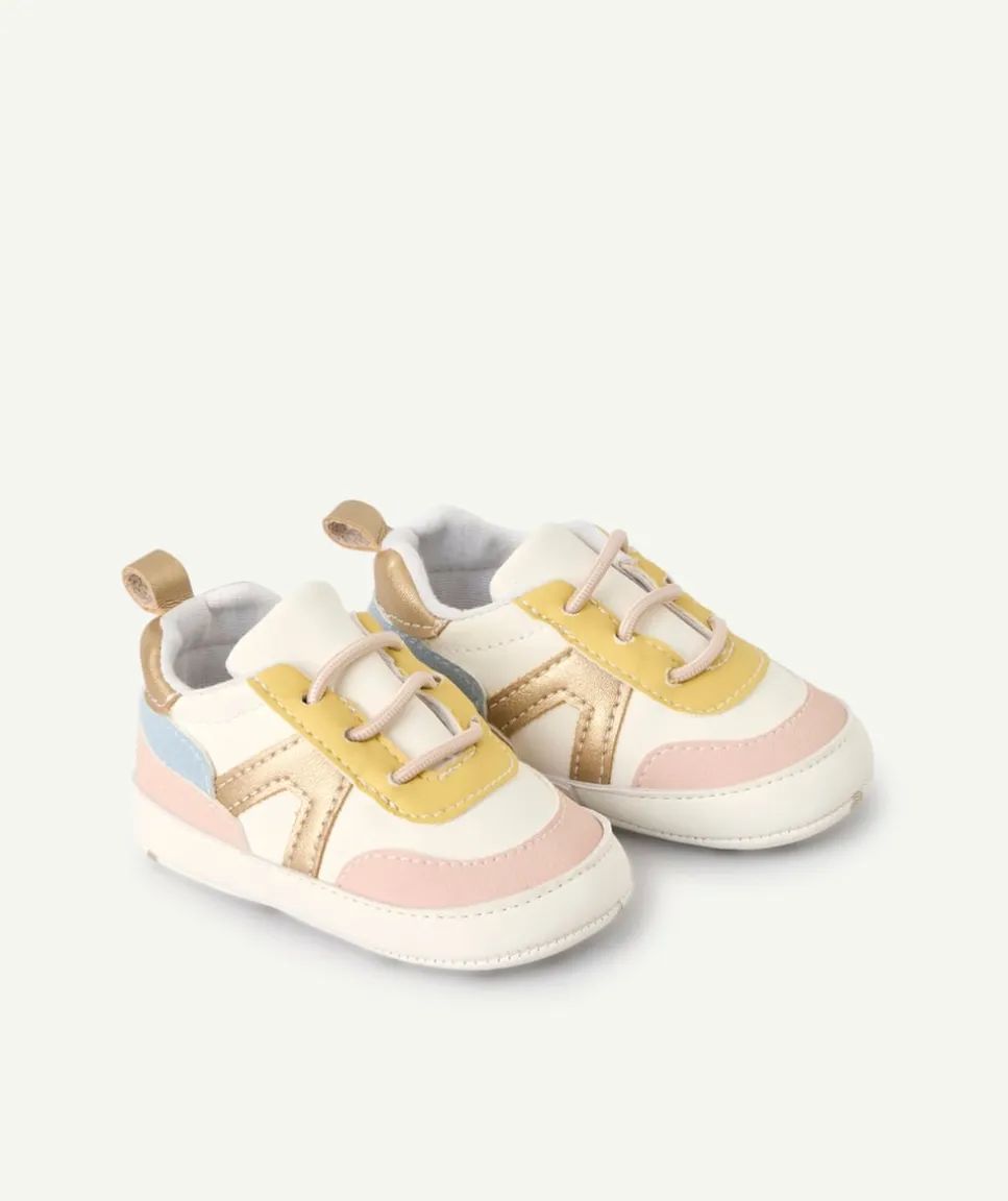 Baskets bébé fille multicolores
