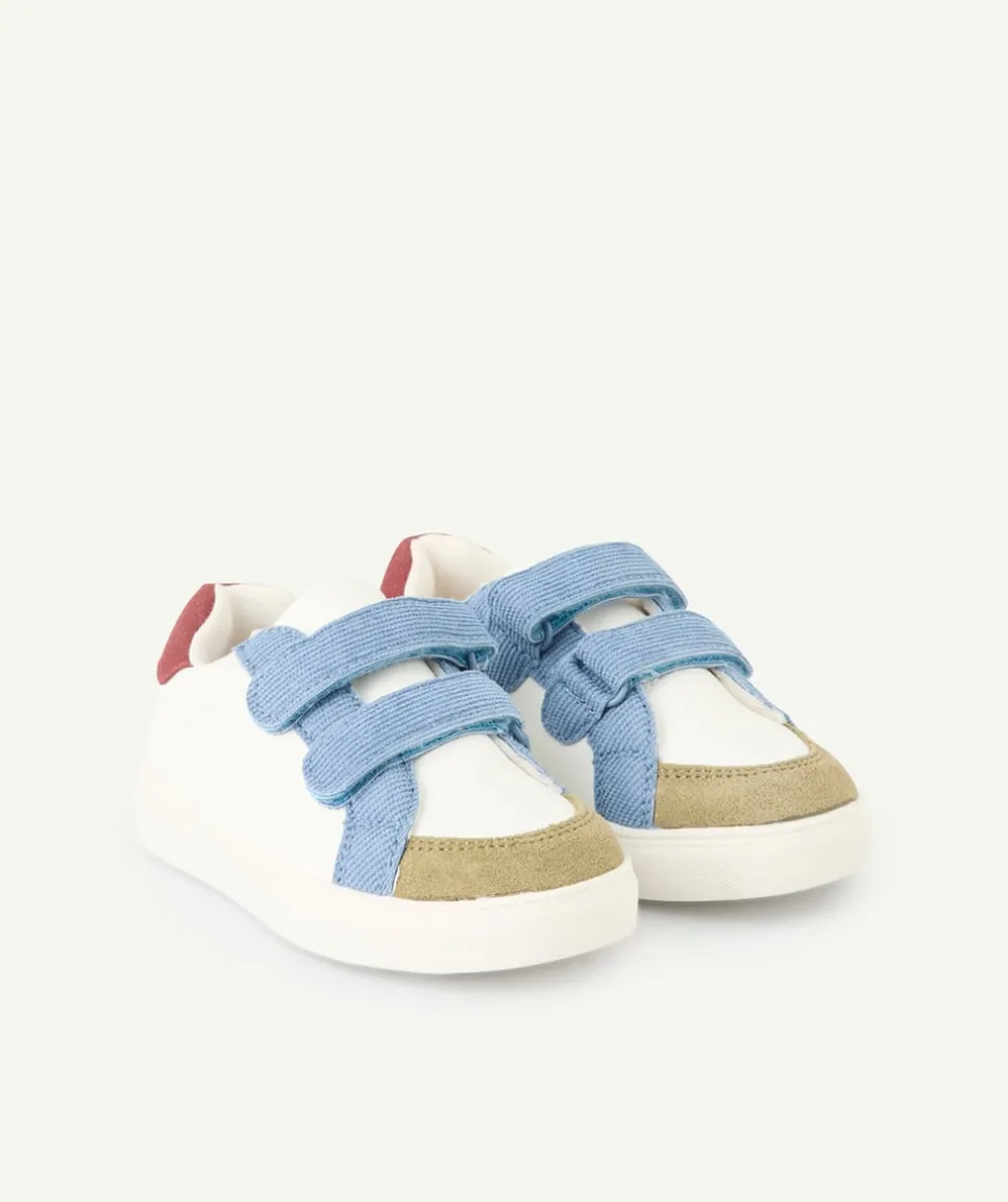 Baskets bébé garçon colorées à scratch