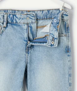 Bermuda garçon droit denim