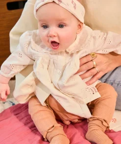 Blouse bébé fille coton broderie
