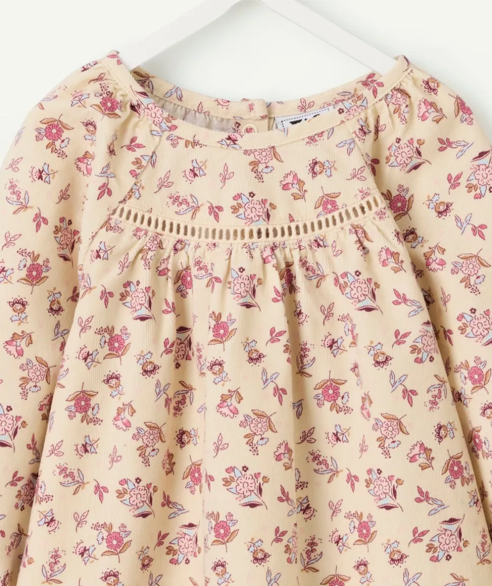Blouse bébé fille imprimé floral