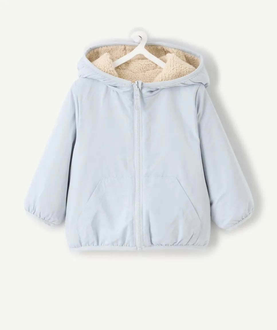 Blouson réversible bébé garçon bleu