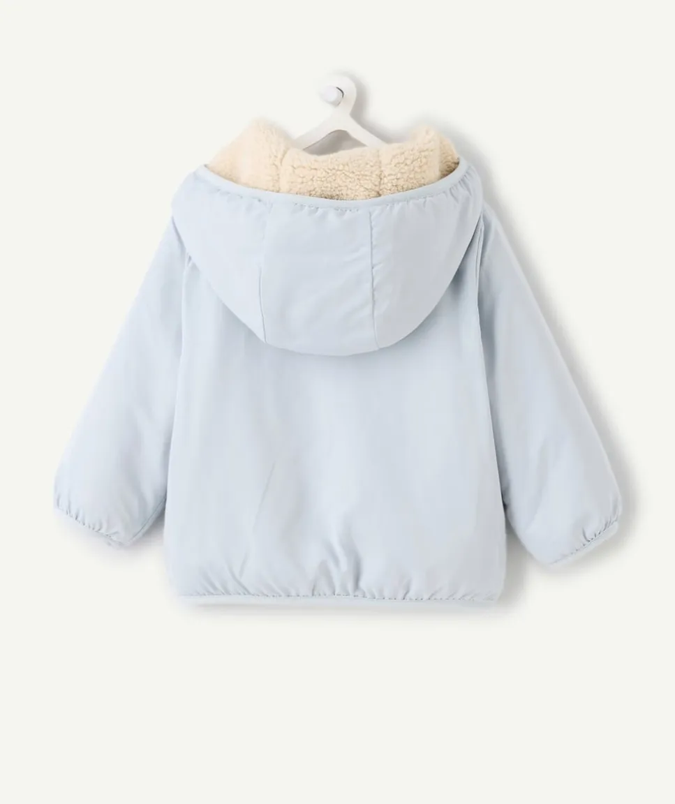 Blouson réversible bébé garçon bleu