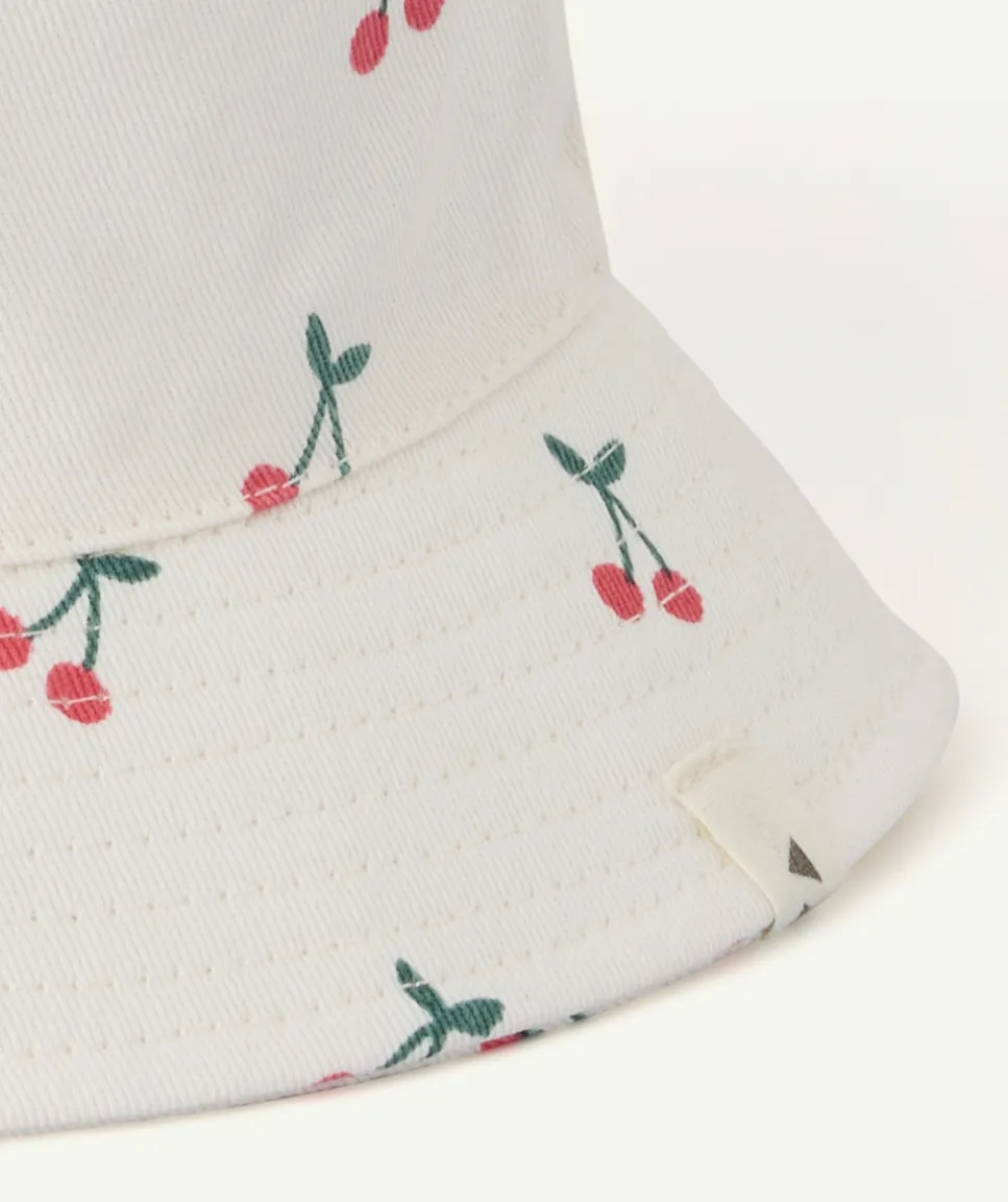 Bob bébé fille en coton imprimé cerises