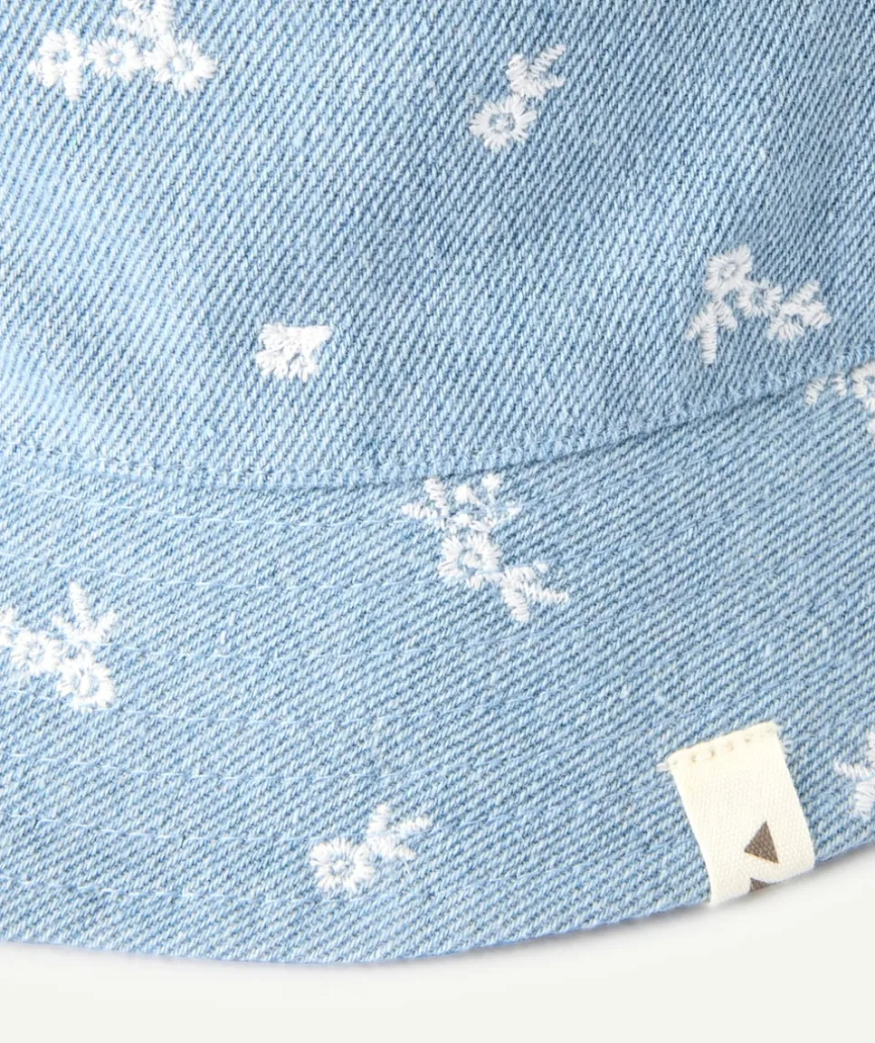 Bob fille imprimé bleu