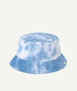 Bob garçon en coton imprimé bleu