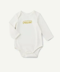 Body manches longues blanc bébé garçon