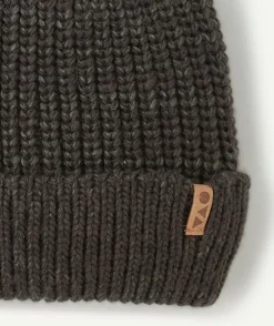 Bonnet garçon en laine gris