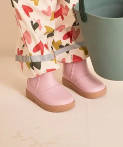 Bottes de pluie beatly vieux rose