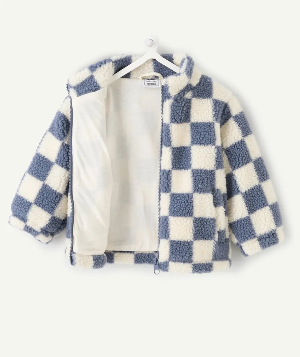 Cardigan bébé garçon zippé effet moumoute