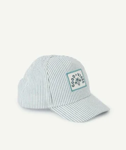 Casquette bébé garçon rayée