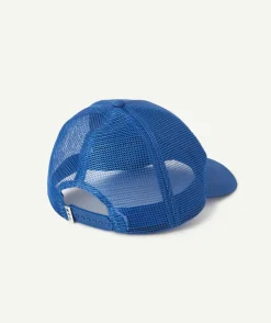 Casquette garçon bleu roi motif thème dallas université