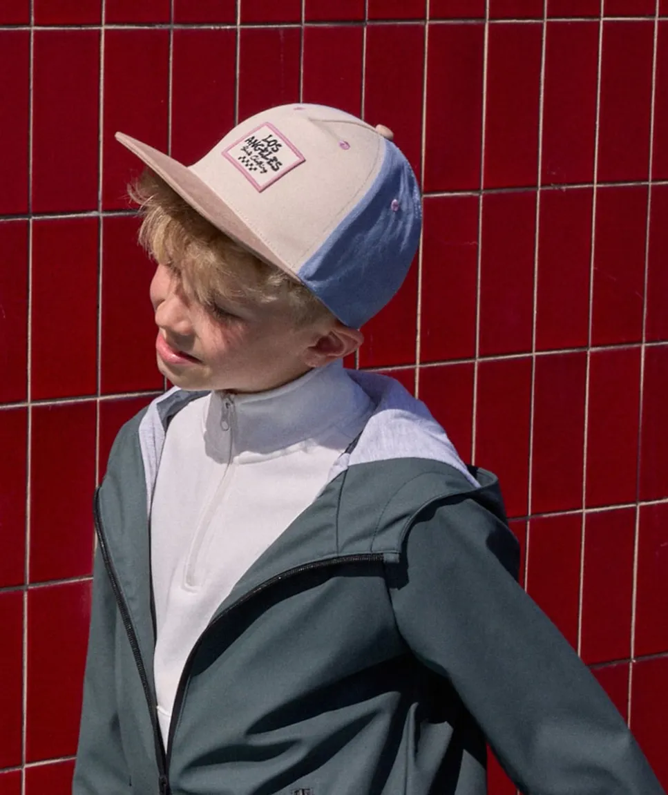 Casquette garçon colorblock