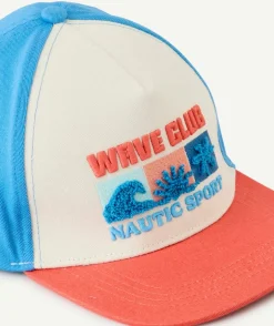 Casquette garçon colorblock imprimé