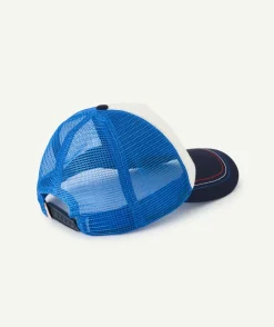 Casquette garçon en coton avec drapeau thème foot