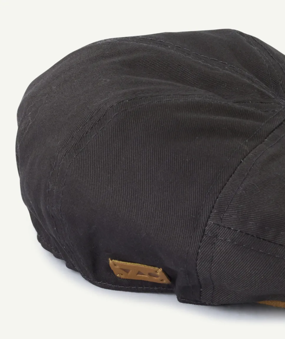 Casquette gavroche bébé garçon coton noir