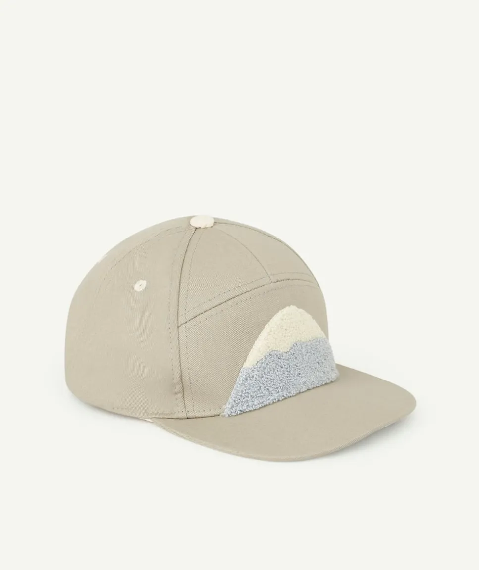 Casquette montagne en coton bio verte