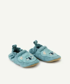 Chaussons bleus koala pour bébé garçon