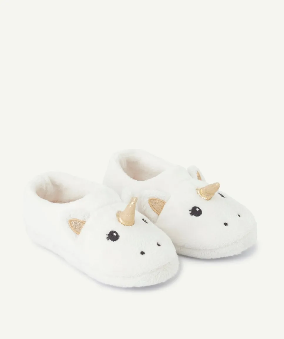 Chaussons fille licorne