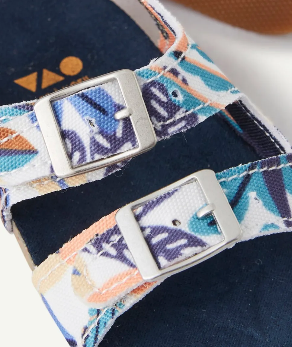 Chaussons style sandales bébé garçon imprimés