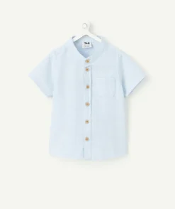 Chemise bébé garçon bleu