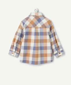 Chemise bébé garçon à carreaux