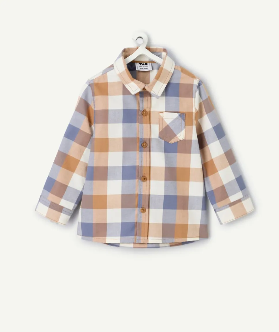 Chemise bébé garçon à carreaux