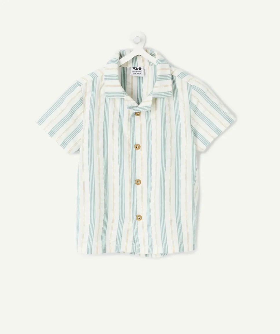 Chemise bébé garçon rayée