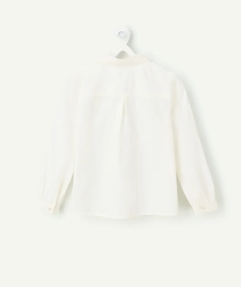 Chemise fille avec bijoux