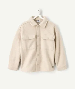 Chemise garçon beige