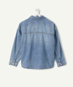 Chemise garçon denim