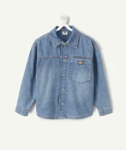 Chemise garçon denim