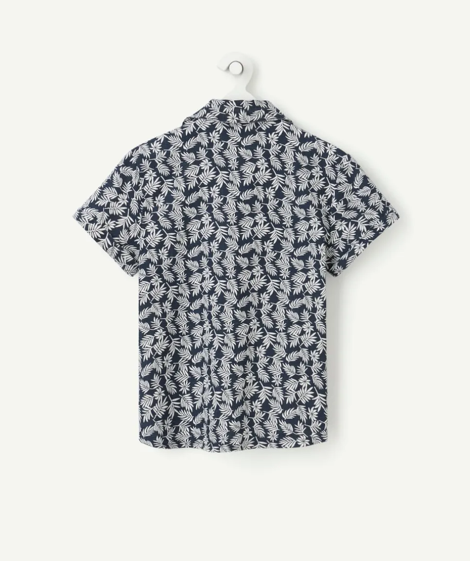 Chemise garçon manches courtes