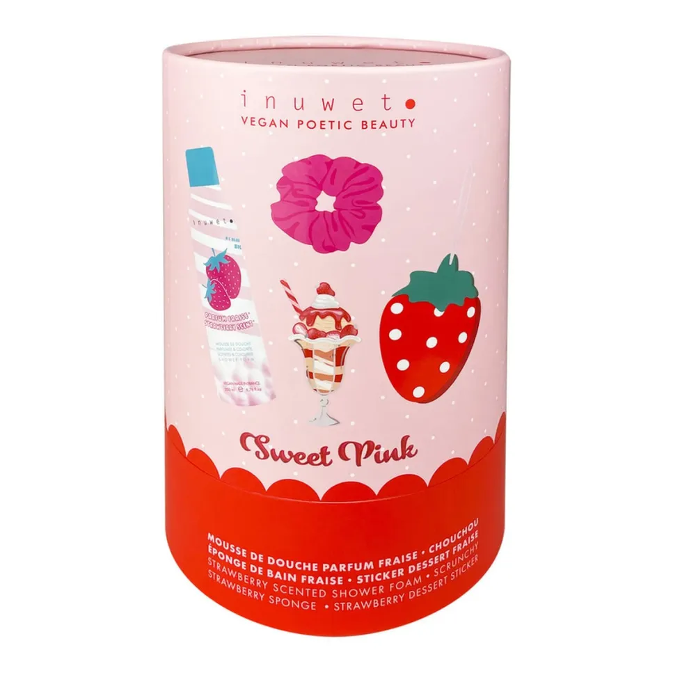Coffret soin parfum fraise