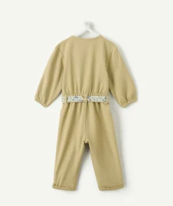 Combinaison bébé fille kaki