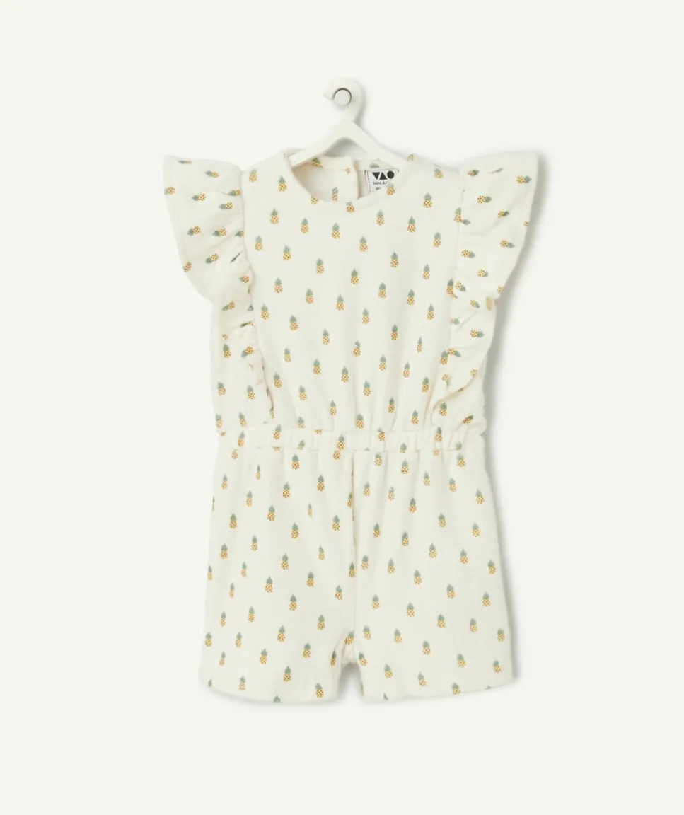 Combinaison bébé imprimé ananas