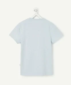 Cosmic vibes - t-shirt bleu scorpion en coton bio enfant