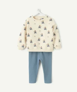 Ensemble bébé garçon imprimé fantaisie