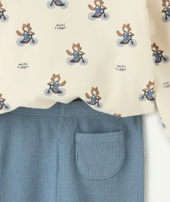 Ensemble bébé garçon imprimé fantaisie