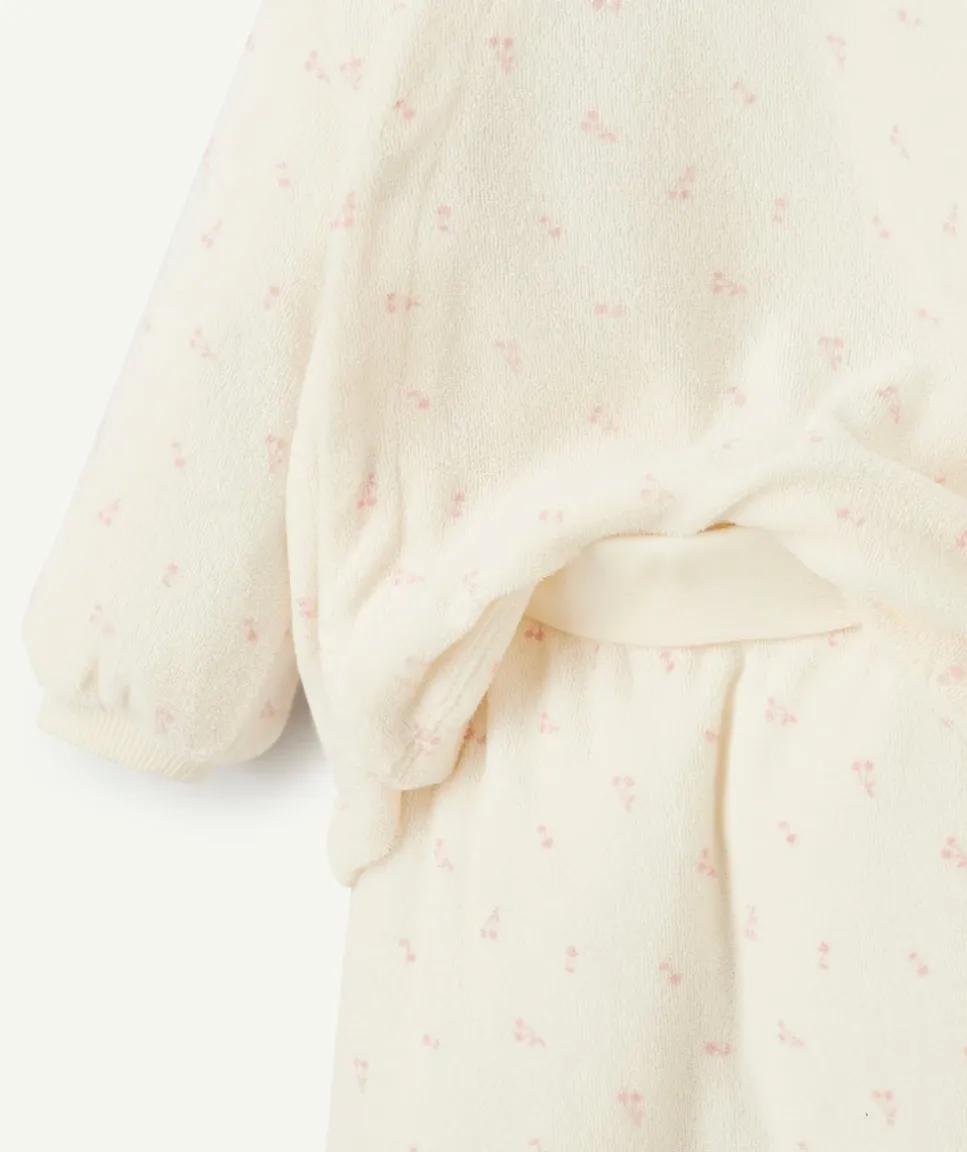 Ensemble écru naissance fille