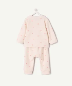 Ensemble naissance fille imprimé fleurs