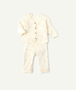 Ensemble naissance garçon imprimé étoile