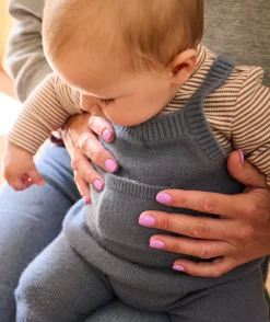 Ensemble naissance garçon salopette et t-shirt