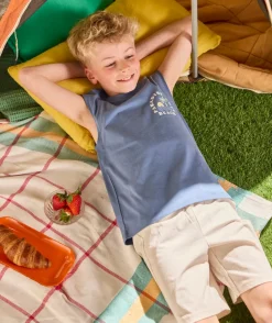 Ensemble pyjama garçon coton imprimé