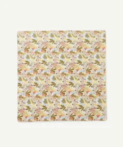 Foulard bébé garçon imprimé feuillage