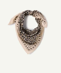 Foulard fille imprimé léopard