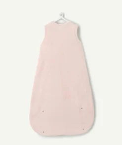 Gigoteuse naissance fille rose imprimé coeurs