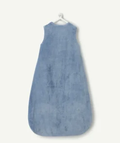 Gigoteuse naissance garçon bleu imprimé ours